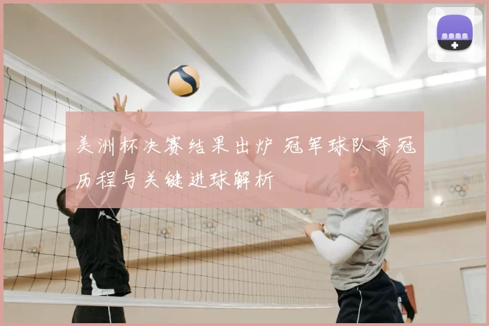 美洲杯决赛结果出炉 冠军球队夺冠历程与关键进球解析